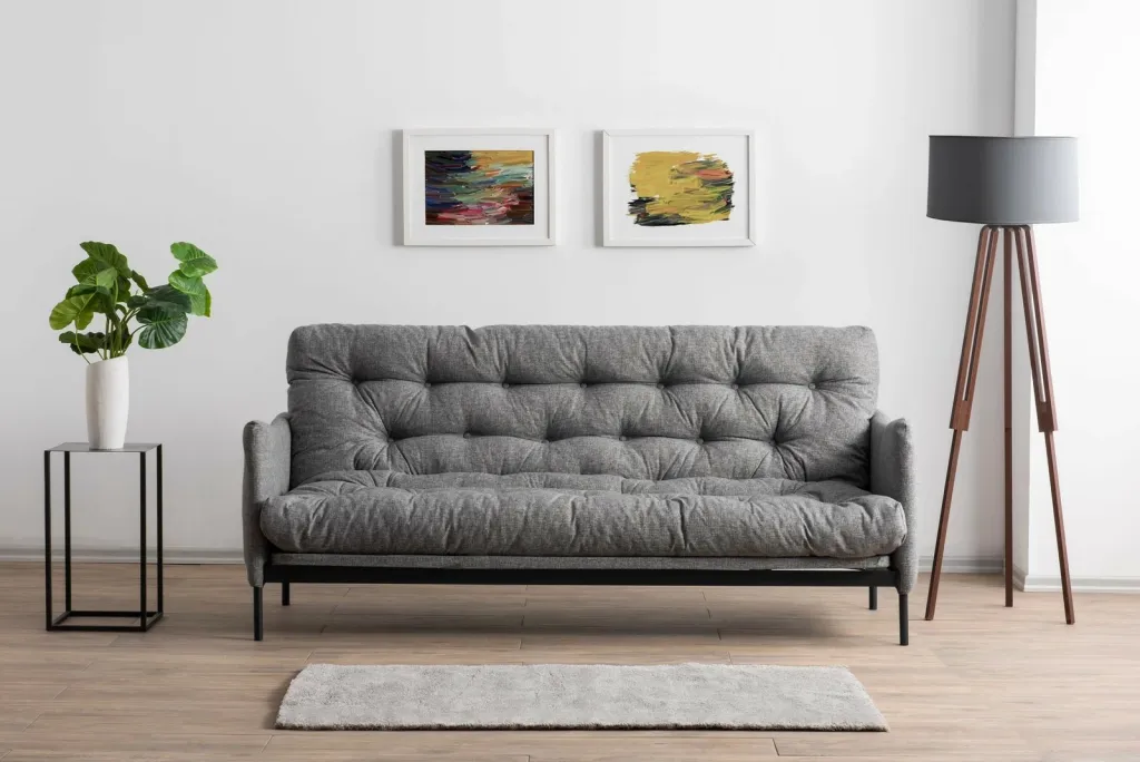 Divan-krevat me 3 vende, Atelier del Sofa, ngjyrë gri e çelët - 2