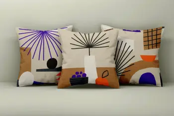 Set mbulesash për jastëkë, dizajn Aberto, Asr_plw25 - 35, 3 copë