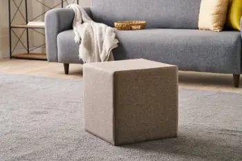 Puf Atelier del Sofa, Asos, ngjyrë kafe
