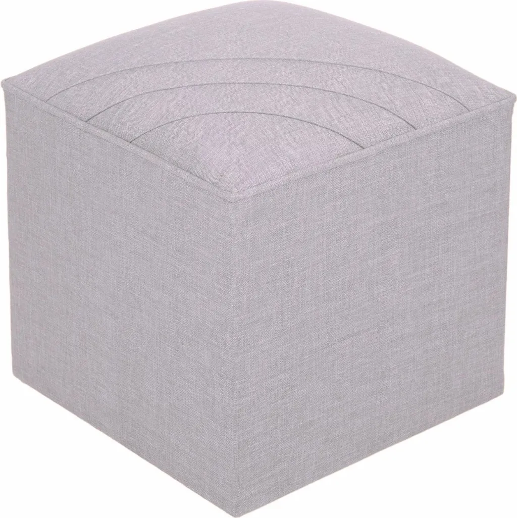 Puf gri Atelier del Sofa, Des Moines - 2