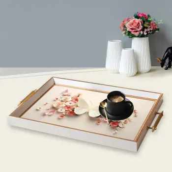 Tabaka dekorative prej qelqi, shumëngjyrëshe, Aberto Design, TPB9900