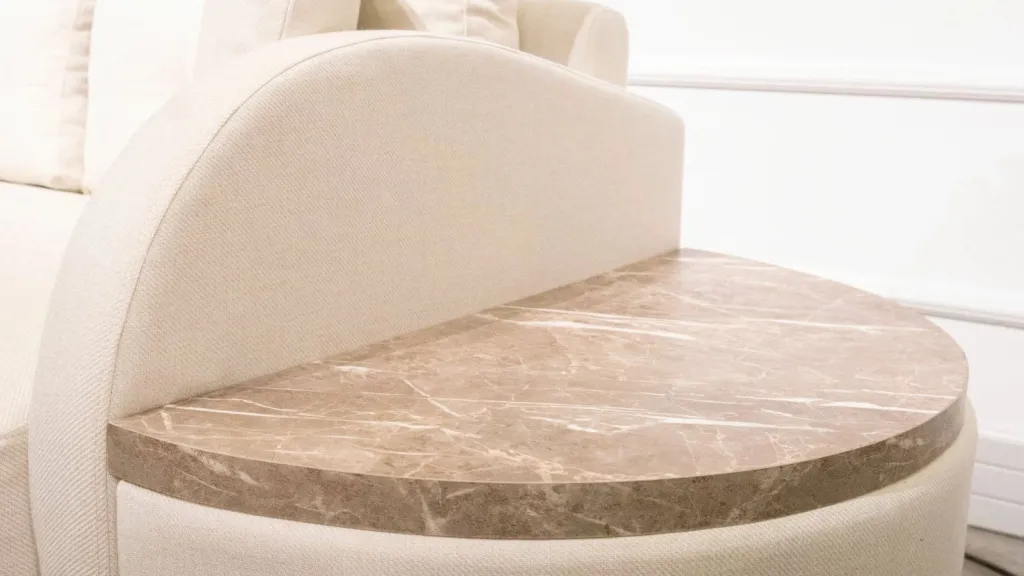 Kënd-sofë krevati Atelier del Sofa, Milano kënd, krem - 4