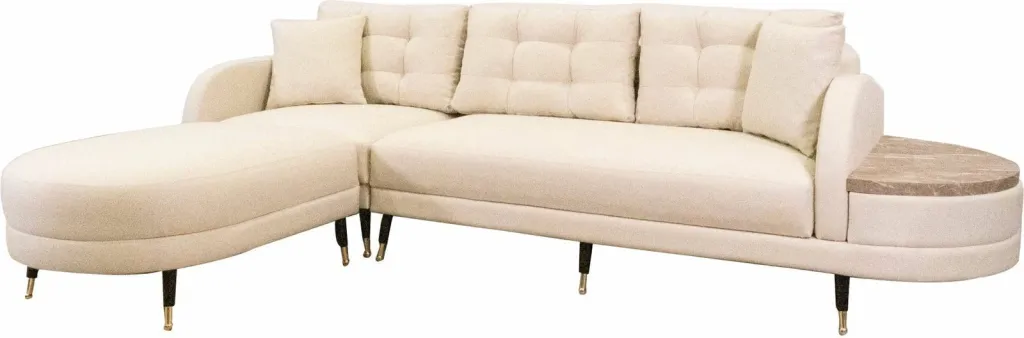 Kënd-sofë krevati Atelier del Sofa, Milano kënd, krem - 7