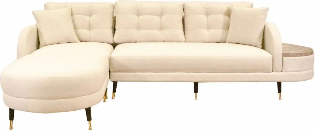 Kënd-sofë krevati Atelier del Sofa, Milano kënd, krem - 8