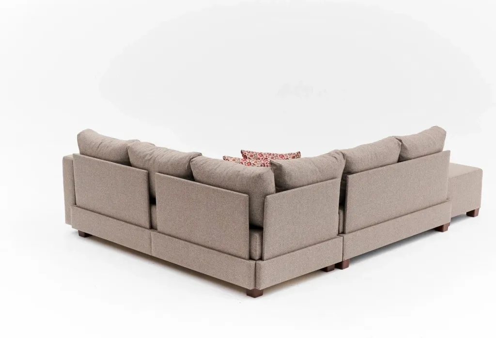 Kënd-sofë krevate Atelier del Sofa, Aly Arzilla, kënd i majtë, ngjyrë kafe - 6