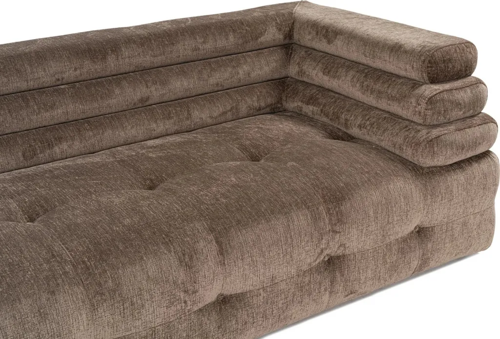 Kënd-sofë Boston, kënd majtas, gri, Atelier del Sofa (Chl-2R) - 13