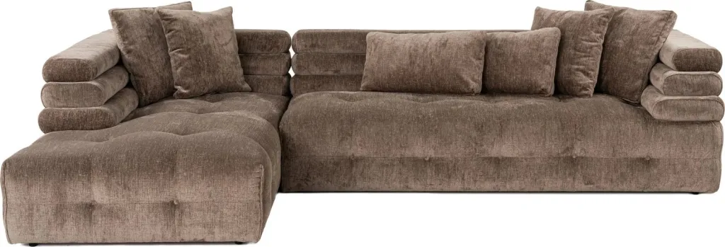 Kënd-sofë Boston, kënd majtas, gri, Atelier del Sofa (Chl-2R) - 4