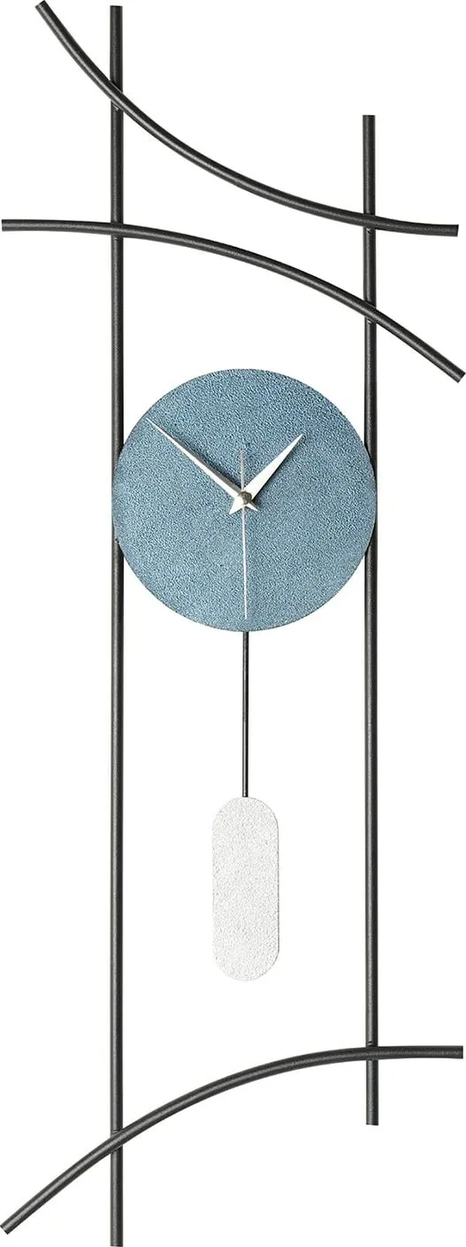 Orë muri dekorative metalike Wallity, Ken, blu-gri - 3