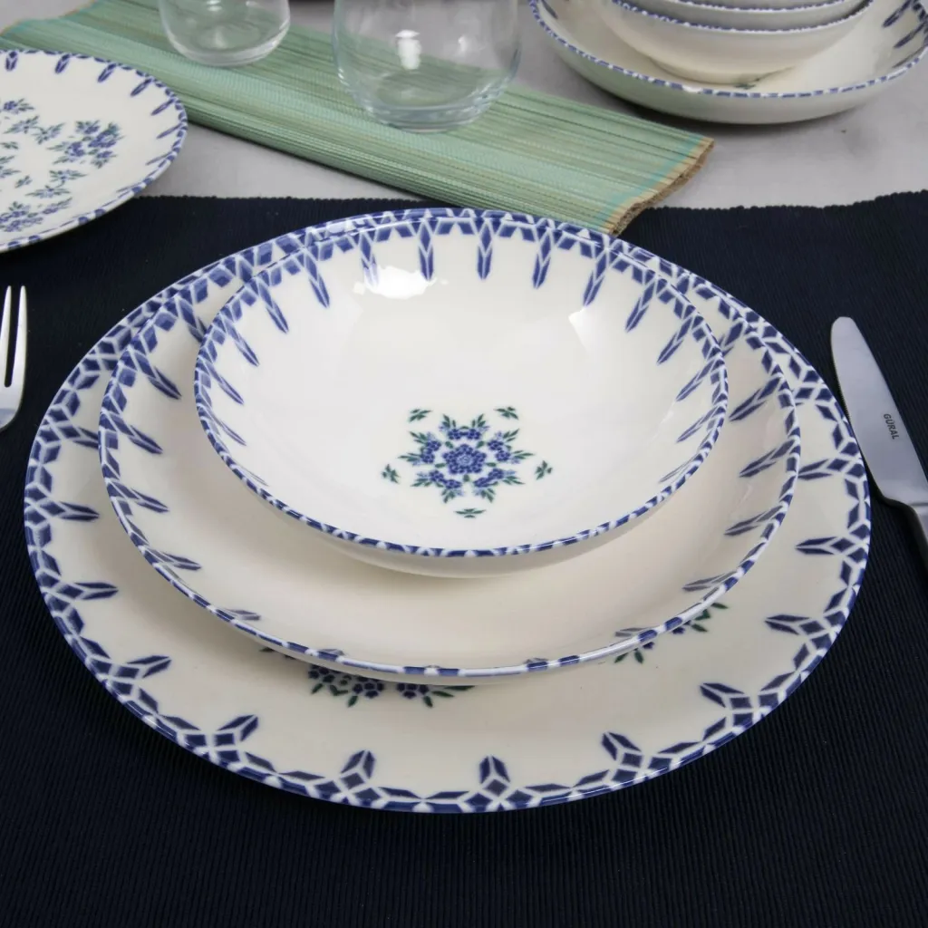 Set enësh për drekë (24 copë), Hermia, GBSATN24Y4R1654 - 5