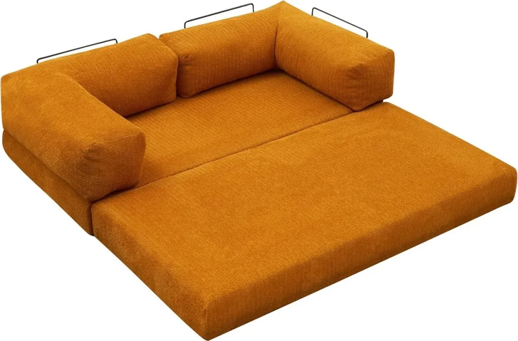 Këndsofa Atelier del Sofa, Comfort, portokalli - 11