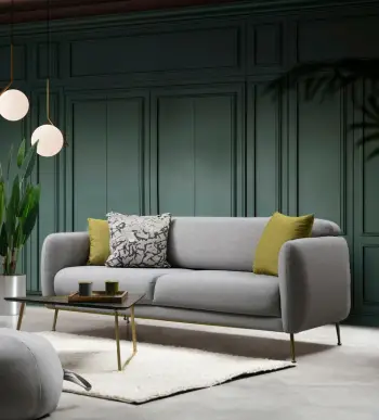 Divan-krevat treshe, ngjyrë gri, Atelier del Sofa Sevilla