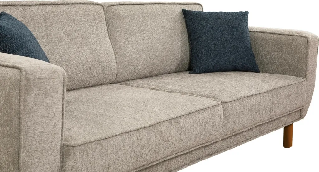 Set divan-krevat Atelier del Sofa, Lorus, ngjyrë arre, gri - 3