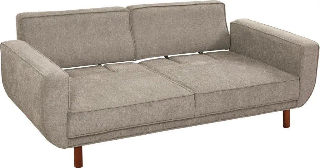 Set divan-krevat Atelier del Sofa, Lorus, ngjyrë arre, gri - 7