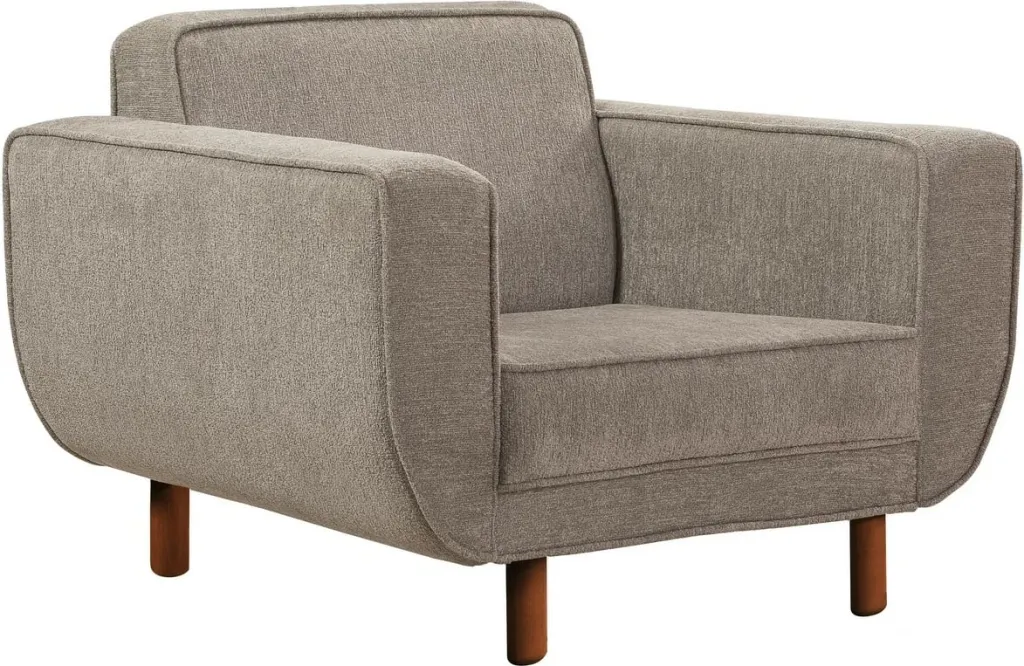Set divan-krevat Atelier del Sofa, Lorus, ngjyrë arre, gri - 9