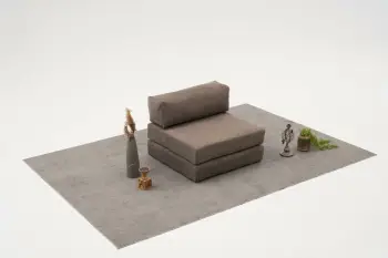 Karrige një vendëshe Atelier del Sofa, Comfort, gri v2