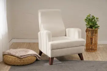 Karrige një vendëshe Atelier del Sofa, Aly Arzilla, krem