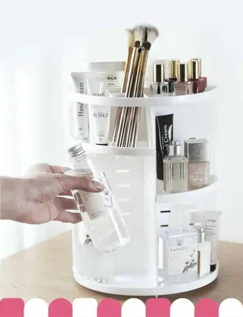 Organizues për make-up, i bardhë, Hermia 980302