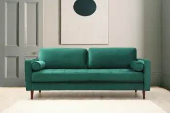 Divan treshe Atelier del Sofa, ngjyrë e gjelbër, Rome