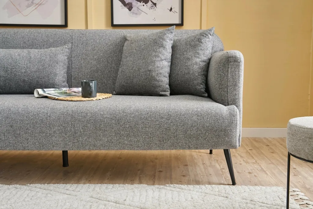 Divan treshe Atelier del Sofa, Revos, ngjyrë gri - 2