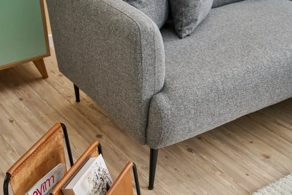 Divan treshe Atelier del Sofa, Revos, ngjyrë gri - 5