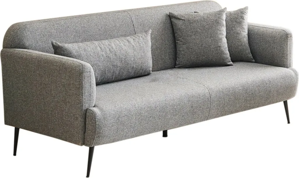 Divan treshe Atelier del Sofa, Revos, ngjyrë gri - 6