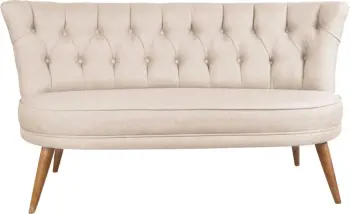 Divan dy ulëshe Atelier del Sofa, Richland Loveseat, krem