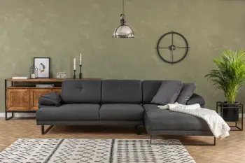 Këndare Atelier del Sofa, Mustang Small, kënd i djathtë, ngjyrë antracit
