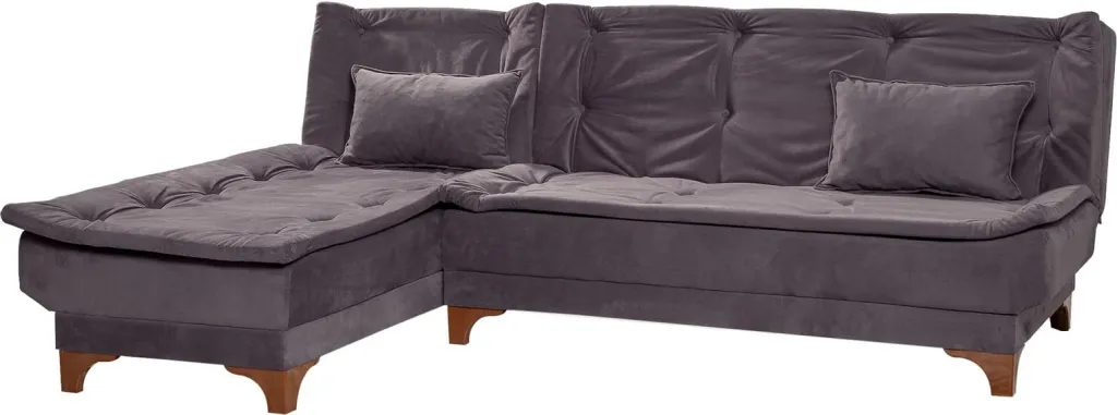 Kënd-sofa krevati Atelier del Sofa, kënd majtas, ngjyrë antracit - 2