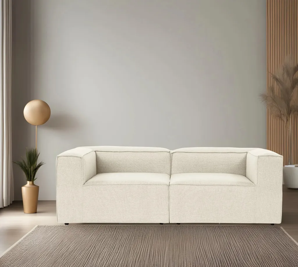 Divan dy ulëshe Atelier del Sofa, Fora 2, ngjyrë ecru - 4