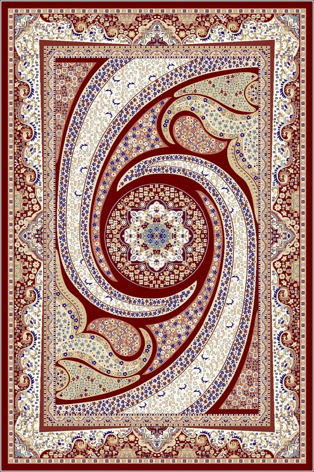 Qilim për korridor, shumëngjyrësh, Conceptum Hypnose, CT-1270, 80x150cm - 2