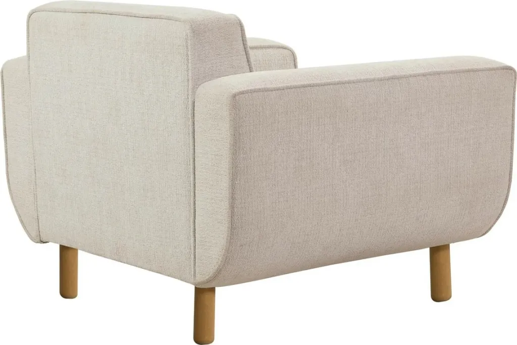 Set divani me krevat Atelier del Sofa, Lorus, ngjyrë lisi dhe krem - 11