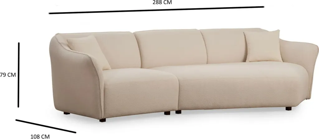 Këndare Mentıs Corner 6, krem, Atelier del Sofa - 11