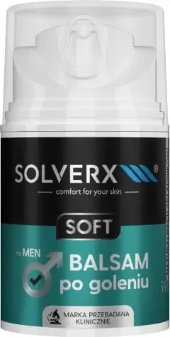 Balsam pas rrojes Solverx Soft, për meshkuj, 50 ml