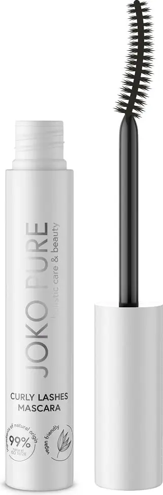 Maskarë për kaçurrelim qerpikësh Joko Pure Curly Lashes për femra e zezë 13.5ml