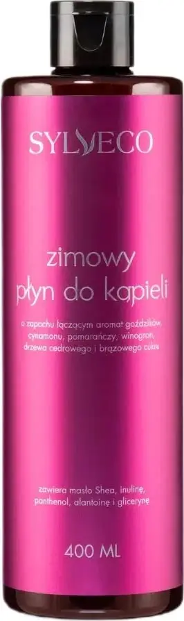 Lëng për banjë relaksuese për femra SYLVECO Winter Bathing Liquid Hot Wine 400ml