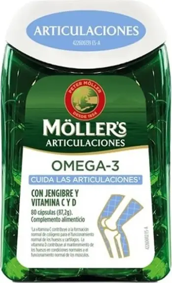 Suplement ushqimor Möller's Joints Omega-3, 80 kapsula