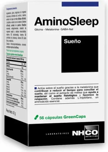 Suplement ushqimor për gjumë NHCO Aminosleep, 56 kapsula