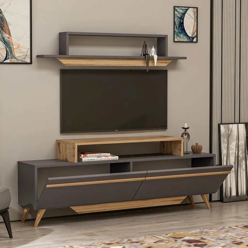 Njësi TV Harmony, arrë, antracit - 2