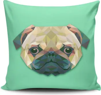 Jastëk dekorativ Aberto Design, shumëngjyrësh, NKRLNT-408, 43x43cm