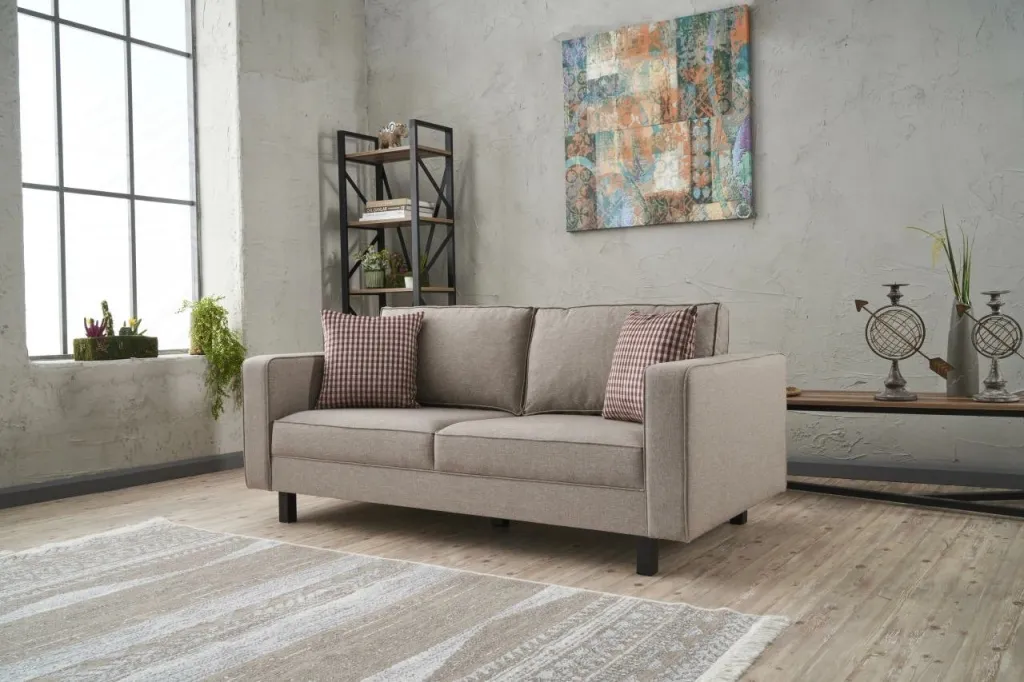 Divan dy vendësh Atelier del Sofa, lino Kale, krem - 2
