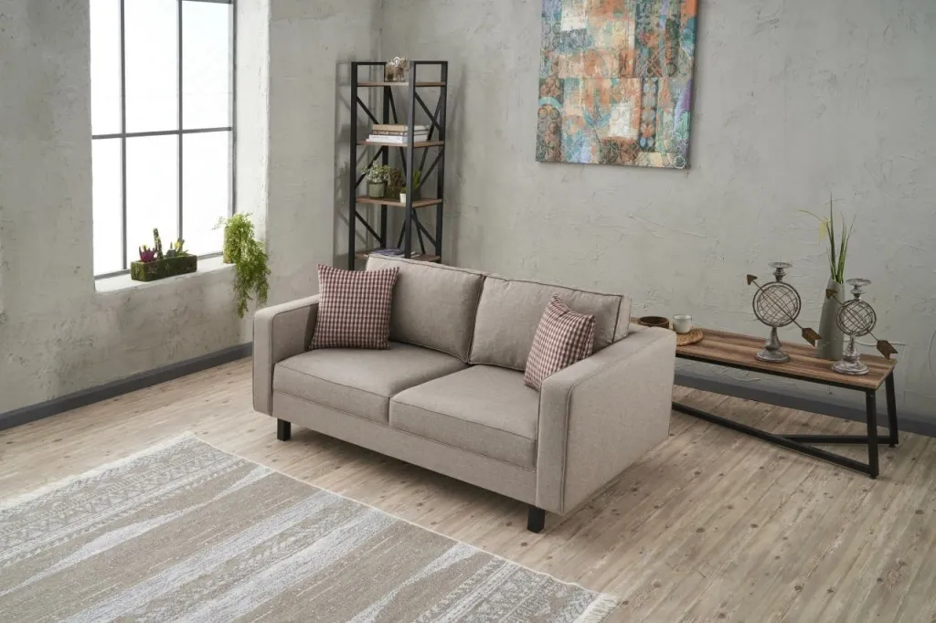 Divan dy vendësh Atelier del Sofa, lino Kale, krem - 3
