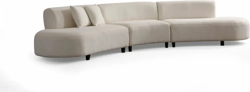 Këndare Atelier del Sofa, ngjyrë krem, U-shape, (L1 + 01 + 1R) - Corner v2 - 5