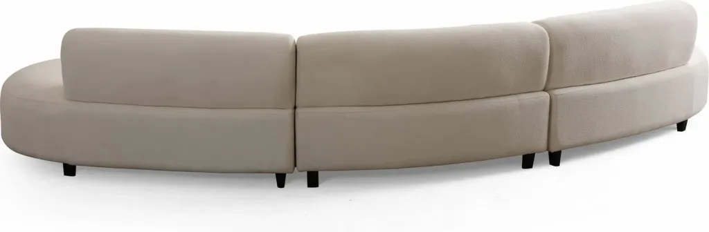 Këndare Atelier del Sofa, ngjyrë krem, U-shape, (L1 + 01 + 1R) - Corner v2 - 6