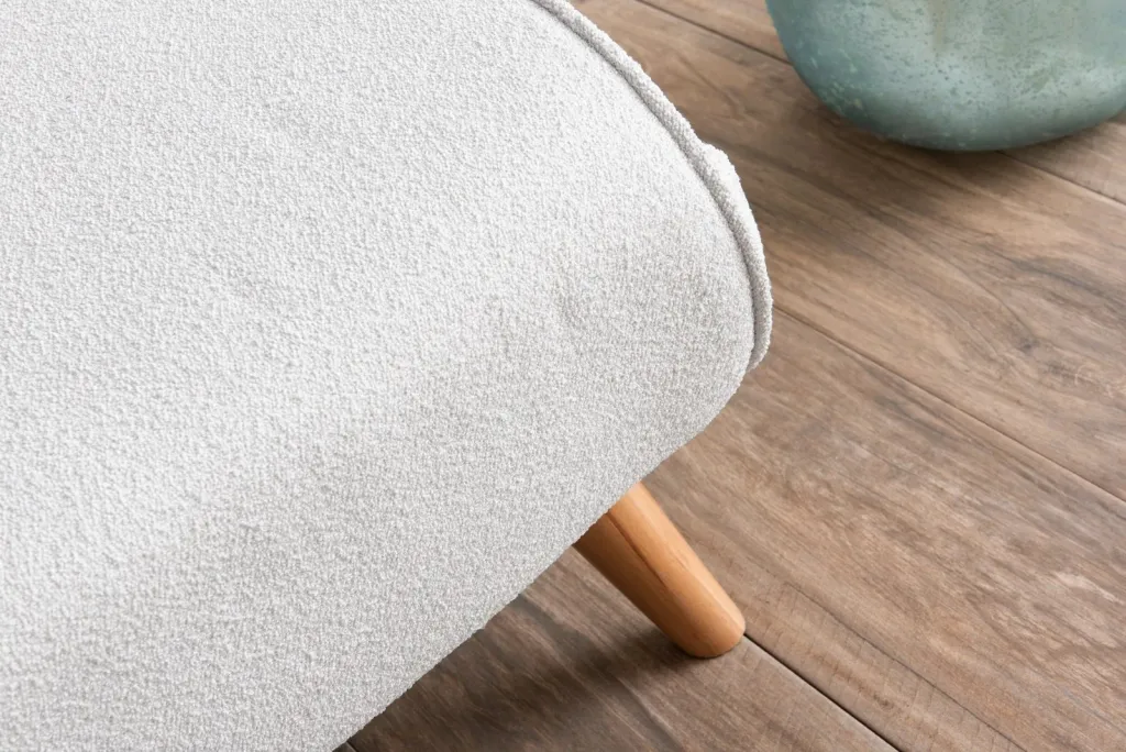 Krevat-karrige një vendi Atelier del Sofa, Folde Single, material teddy, e bardhë - 6