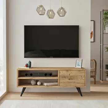 Komodë TV Hanah Home, Cd1-A, ngjyrë Atlantic Pine