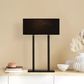 Llambë tavoline Opviq, Salihini, MR-615, metal i zi