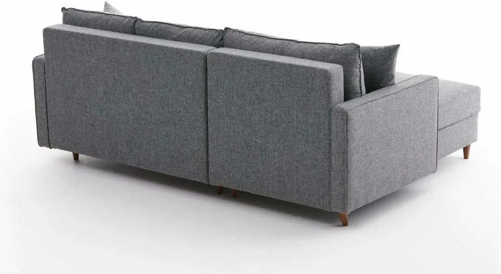 Këndare Eva, ngjyrë gri, Atelier del Sofa, pjesa e majtë - 10