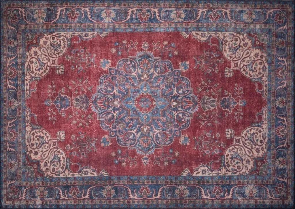 Qilim Conceptum Hypnose, Blues Chenille - Rustic AL 88, 230x330cm - 2