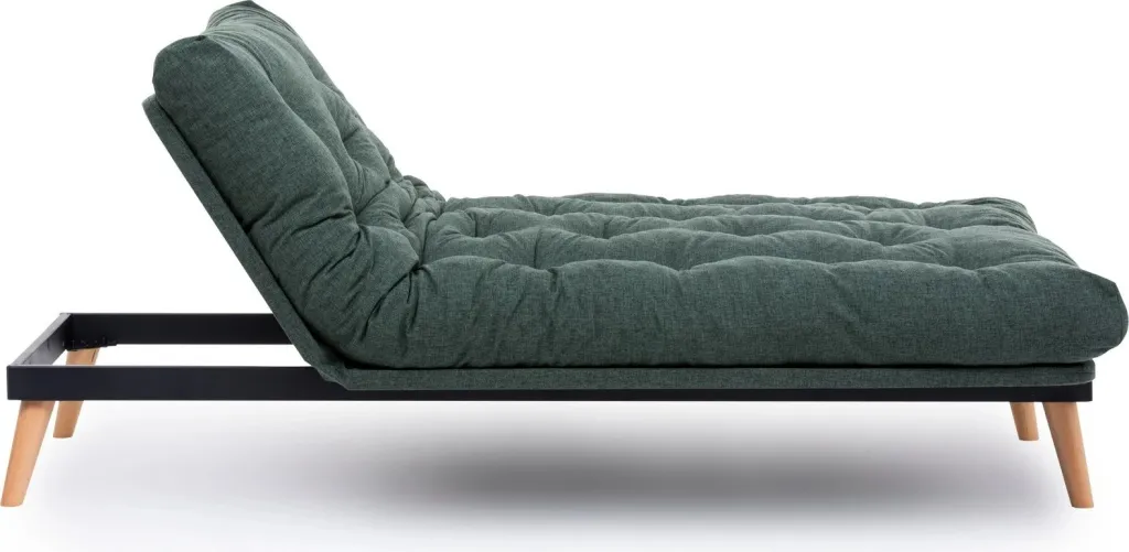 Divan-krevat treshe Atelier del Sofa, Saki, ngjyrë e gjelbër - 13
