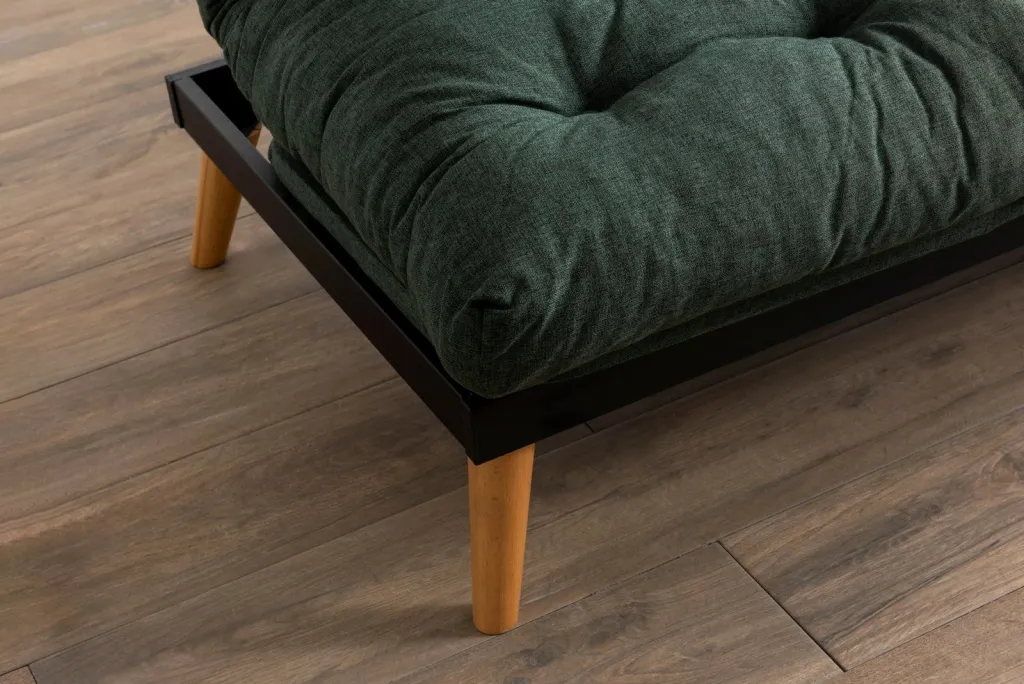Divan-krevat treshe Atelier del Sofa, Saki, ngjyrë e gjelbër - 5